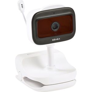 Béaba Zen Nomad Babyfoon - Baby Monitor - Babyfoon met camera en app - Baby camera met nachtlampje - Wit