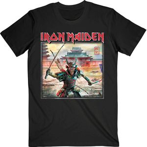 Iron Maiden - Senjutsu Album Palace Keyline Square Heren T-shirt - 2XL - Zwart