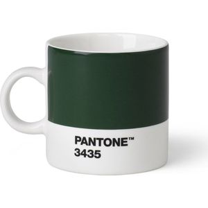 Pantone Espressobeker - Bone China - 120 ml - Dark Green 3435 C