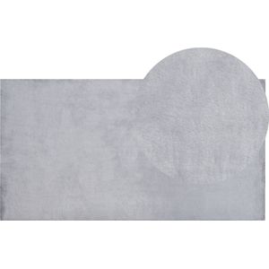 MIRPUR - Shaggy vloerkleed - Grijs - 80 x 150 cm - Polyester