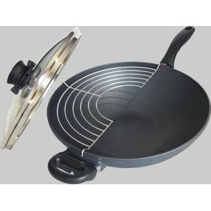 Swiss Diamond Wok - Met Deksel - 32cm