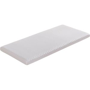 Merax Matras 90x200 cm – Comfortabel - Ademend - Bamboekoolschuim - Öko-Tex Gecertificeerd - Ergonomisch - H3 Hardheid - Afneembare Hoes