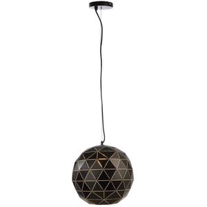 Deko-Light Asterope Round 400 - Hanglamp Metaal - Rond - Mat Zwart - Modern - Geschikt voor LED