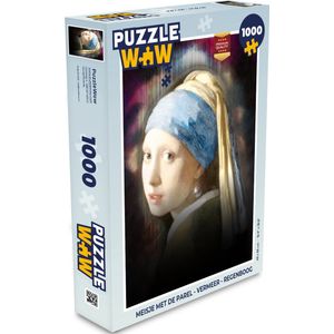 Puzzel Meisje met de parel - Vermeer - Regenboog - Legpuzzel - Puzzel 1000 stukjes volwassenen