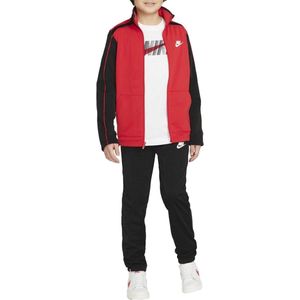 Nike Sportswear Futura Trainingspak - Maat 122 - Unisex - rood - zwart