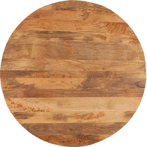 Zita Home El - Los houten Blad - Mangohout - 140 cm in diameter - Tafelblad