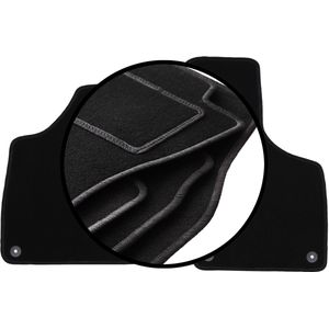 Complete set veloursmatten voor: Audi TT I 8N cabrio, roadster, coupé (1998-2006)