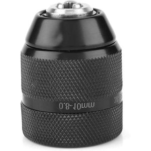 3/8"" Schroefdraad Boorkop 08 mm - 10 mm Snelspanboorhouder voor Metaal met Slagvaste Verwisselbare Adapter