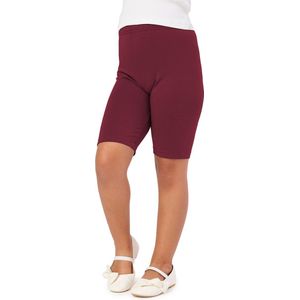 Merry Style MS-MS10-132-LE Meisjes Leggings - Sport - Vrijetijdsbroek - Kort – Viscose - Sporbroek - Yogabroek - Wijn - 110