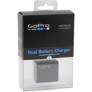 GoPro Dual Battery Charger + Battery - voor HERO4