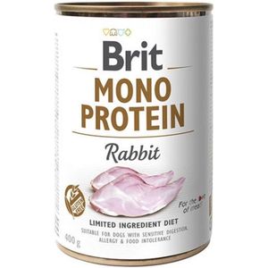 BRIT Mono Protein Rabbit - nat hondenvoer - 400 g