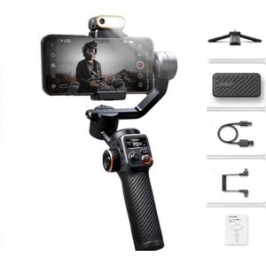 Overeem products camera gimbal - 3 assige smartphone gimbal - 18 uur batterijlevensduur - 360 graden draaibaar - Oled display