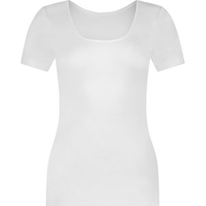 TEN CATE Basics women T-shirt (1-pack) - dames T-shirt - wit - Maat: M