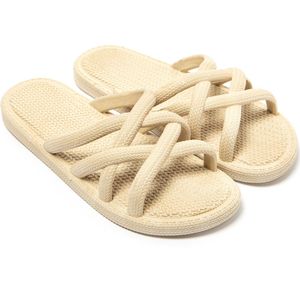 Brasileras Slippers dames- Beige- 38