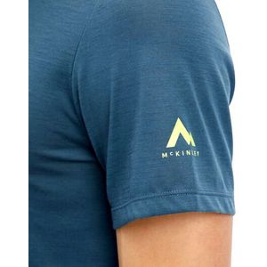 MCKINLEY - shane tee m - T-shirt outdoor km heren - Blauwdonker