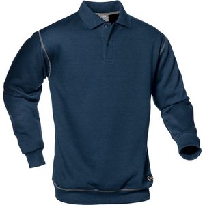 SIR SAFETY SIRFLEX Werkshirt HEREN Veiligheidsshirt Donkerblauw - Elastische Boorden - Comfort Fit - Versterkte Naden