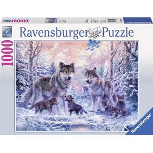 Ravensburger puzzel Arctische Wolven - Legpuzzel - 1000 stukjes