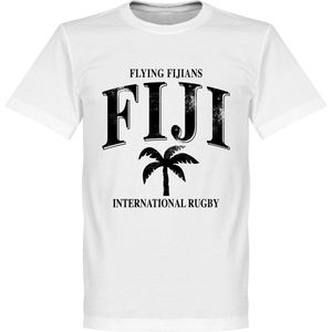 Fiji Rugby T-Shirt - Wit - XS