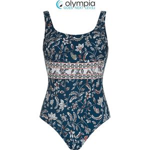 Olympia – Sporty Flower – Badpak – 32616 – Night Blue - D46