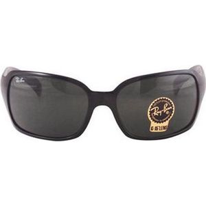 Ray-Ban RB4068 601 - zonnebril - Zwart / Groen Klassiek G-15 - 60mm