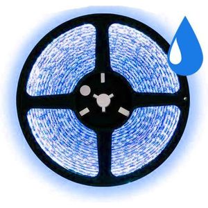 5 meter led strip blauw waterproof - IP68 - 60Leds/m - 2835