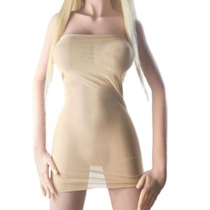 Sexy erotische jurk -Onesize - Doorzichtig Panty stof Vrouw