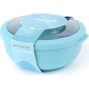 Amuse Life Lunch Bowl - Lunchbox - Vershouddoos met Tritan Deksel - Onverwoestbaar - 1000 ml - Blauw