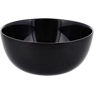 Saladekom THE MANSION - Zwart - Keramiek - ⌀ 12 cm - Set van 4 - Salade - Schaaltje - Kom - Kommetje