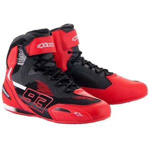 Alpinestars Austin Knitted Riding Shoes Bright Red Black US 7 - Maat - Laars
