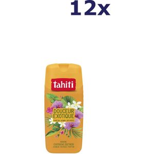 12x Tahiti Douchegel Exotische Zoetheid 320ml Jasmijn Orchidee