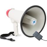 Megafoon - Vonyx MEG040 - Krachtige Megafoon met sirene, opnamefunctie, afneembare microfoon
