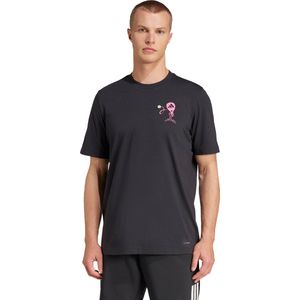 adidas Performance Padel Zone Graphic T-shirt - Heren - Zwart- XS