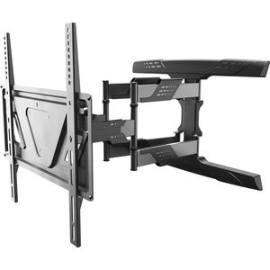 Muurbeugel TV draai- en kantelbaar - Universeel 32-65 inch (tot 30 kg Max-VESA 400x400) - TV-beugel voor Gebogen LCD OLED-scherm