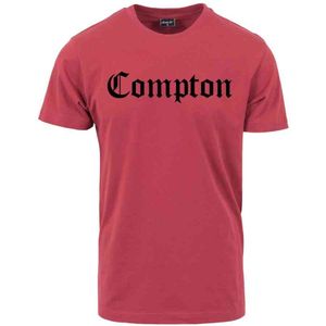 Mister Tee - Compton Heren T-shirt - M - Rood