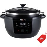 Instant Pot Superior Slow Cooker - 7.1L Extra Grote Capaciteit & Oppervlakte - 4-in-1 Kookfunctionaliteit - Aanpasbare Instellingen - Vaatwasmachinebestendig - Anti-aanbaklaa