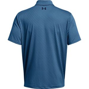 Under Armour Playoff 3.0 Polo Links - Golfpolo Voor Heren - Blauw - M