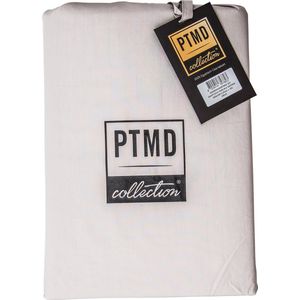 PTMD Duvet Cover Cotton Taupe 200x220