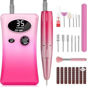 Elektrische Nagelvijl - Nagelfrees - Electric Nail File - Manicureset - Manicure. Pedicure - Nagelvijl - Nagelboor - Kerstcadeau - Sinterklaas - Sinterklaas Cadeau - Cadeau Voor Vrouw - Cadeau Voor Man - Cadeau