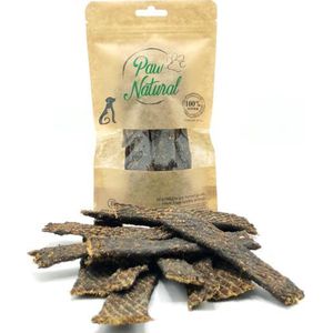 Paw Natural Konijn Vleesreepjes Snacks voor Honden, Training Traktaties Beloningen 150g. Graan en Glutenvrij Naturel Hondenvoer voor dieren, alle rassen.