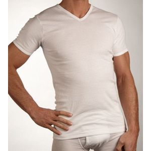 Eminence T-shirt V-hals - 0001 White - maat M (M) - Heren Volwassenen - 100% katoen- 0318 0001-M