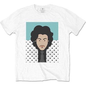 Prince - Lovesexy Heren T-shirt - L - Wit
