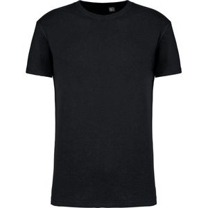 3 Pack Biologisch Premium unisex T-shirt ronde hals 'BIO190' Kariban Zwart - S