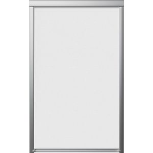 Eenvoudig bevestigbaar verduisterend rolgordijn, gemaakt voor VELUX P06, Wit - Snelle installatie, boren niet nodig