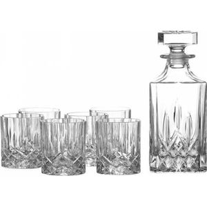 Decanteerset whisky 7-delig