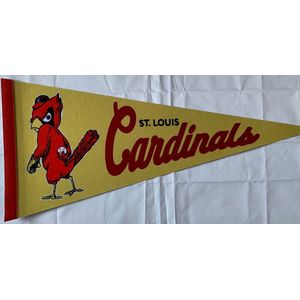 USArticlesEU - St Louis Cardinals - Angry Bird - MLB - Vaantje - Baseball - Honkbal - Sportvaantje - Pennant - Wimpel - Vlag - 31 x 72 cm