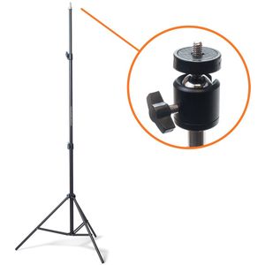 MAKA Tripod Statief Pro - 71 tot 210 cm - Voor Camera en Laser - Laser Statief