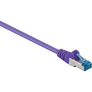 S/FTP CAT6a 10 Gigabit netwerkkabel / paars - LSZH - 15 meter