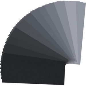 36 stuks Schuurpapierset - korrel 150 tot 3000 - Voor nat en droog gebruik - voor houten meubels en meer - 9 * 3.6 inch .