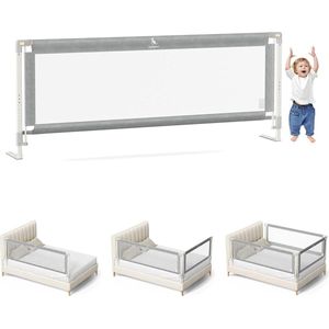 Bedhekje valbeveiliging, 140 cm bedbescherming voor kinderen, valbescherming bed [één zijde], slaapkameraccessoires voor jongens en meisjes (​ voor kinderen vanaf 0 - 10 jaar)