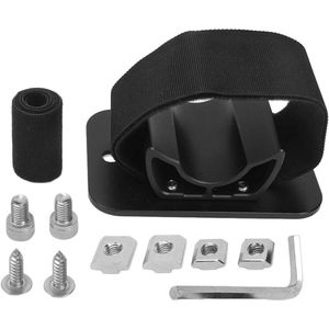 Fietsenrek voor Autodak | Achterwiel Beugel van Aluminium | Slijtvaste Fiets Achter Mount voor Auto Coupes Hatchbacks (Zwart)